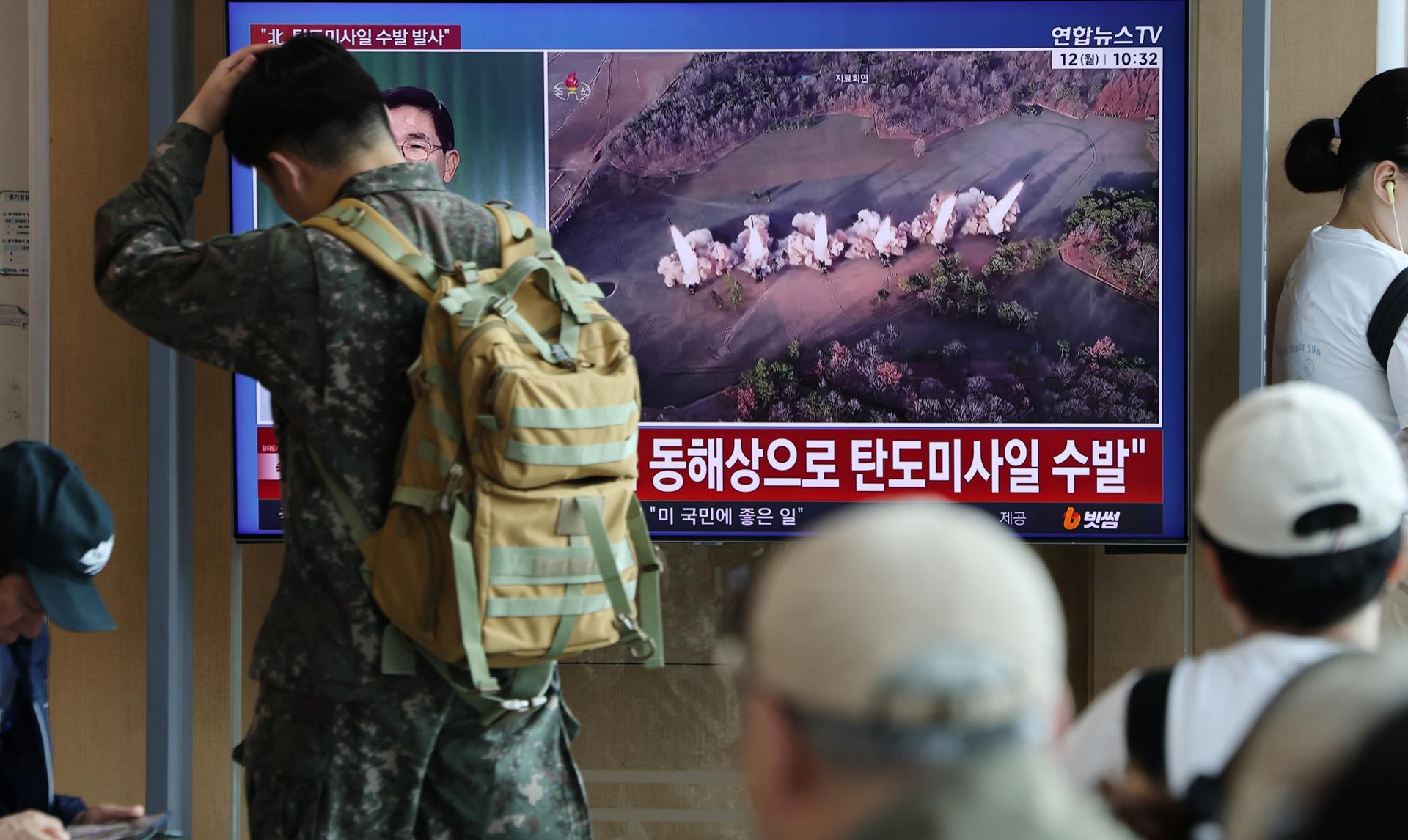 US Pacific Command says N. Korea fired 2 ballistic missiles, reaffirms defense commitment